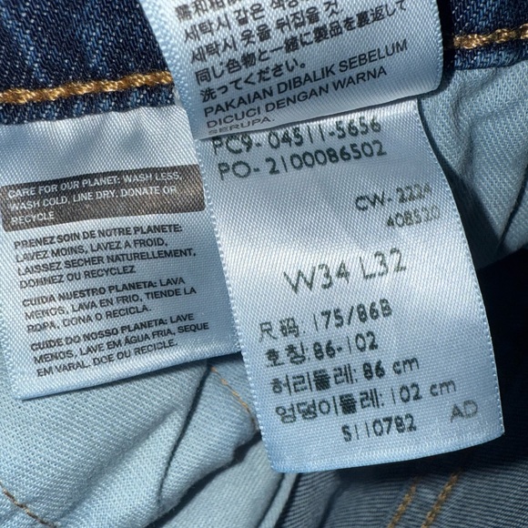 Levi’s Men’s Sz 34 x 32 511 Jeans Slim Fit - Picture 5 of 7